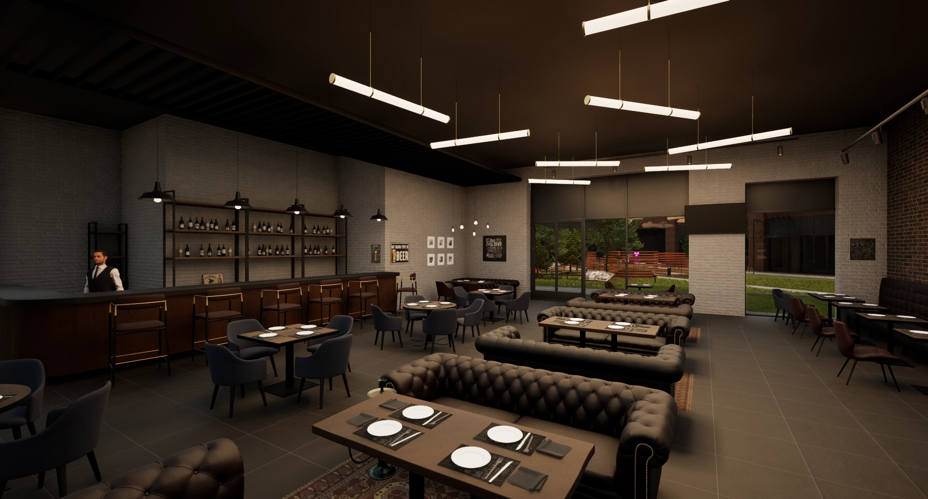 ЖК VOXHALL — Restaurant 9